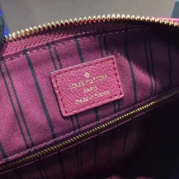 Replica Louis Vuitton Burgundy Embossed Monogram Speedy 25 - Style 3