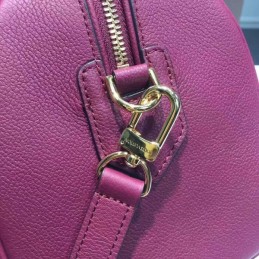 Replica Louis Vuitton Burgundy Embossed Monogram Speedy 25 - Style 3