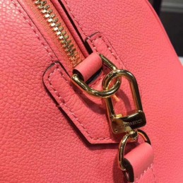 Replica Louis Vuitton Coral Pink Embossed Monogram Speedy 25