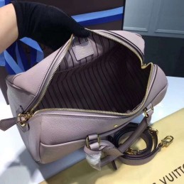 Replica Louis Vuitton Taupe Embossed Monogram Speedy 30 - Style 2