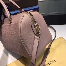 Replica Louis Vuitton Taupe Embossed Monogram Speedy 30 - Style 2