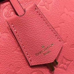 Replica Louis Vuitton Coral Pink Embossed Monogram Speedy 30