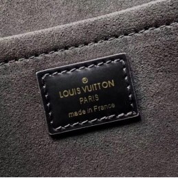 Replica Louis Vuitton Brown Monogram Black Trim Bento Box EW