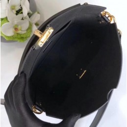 Replica Louis Vuitton Brown Monogram Black Trim Bento Box EW