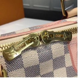 Replica Louis Vuitton Pink Monogram Geometric Keepall Bandouliere 45