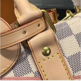 Replica Louis Vuitton Pink Monogram Geometric Keepall Bandouliere 45