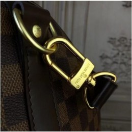 Replica Louis Vuitton Brown Damier Ebene Keepall Bandouliere 55