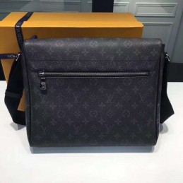Replica Louis Vuitton Black Monogram Eclipse District MM - Style 2