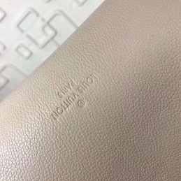 Replica Louis Vuitton Taupe Textured Lockmeto