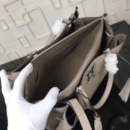 Replica Louis Vuitton Taupe Textured Lockmeto