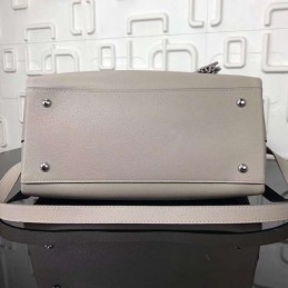 Replica Louis Vuitton Taupe Textured Lockmeto
