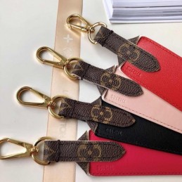 Replica Louis Vuitton Multicolor Leather Bag Strap Set