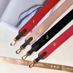 Replica Louis Vuitton Multicolor Leather Bag Strap Set