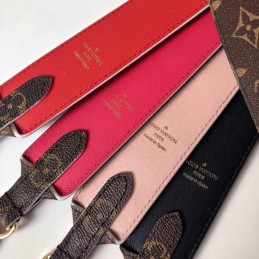 Replica Louis Vuitton Multicolor Leather Bag Strap Set