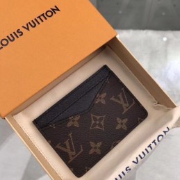 Replica Louis Vuitton Brown Monogram Card Holder