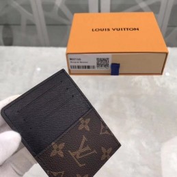 Replica Louis Vuitton Brown Monogram Card Holder