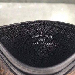 Replica Louis Vuitton Brown Monogram Card Holder