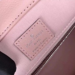 Replica Louis Vuitton Pale Pink Textured Vaneau MM