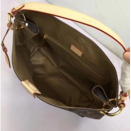 Replica Louis Vuitton Brown Monogram Beige Interior Graceful MM