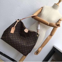 Replica Louis Vuitton Brown Monogram Beige Interior Graceful MM