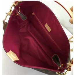 Replica Louis Vuitton Brown Monogram Pale Pink Interior Graceful MM