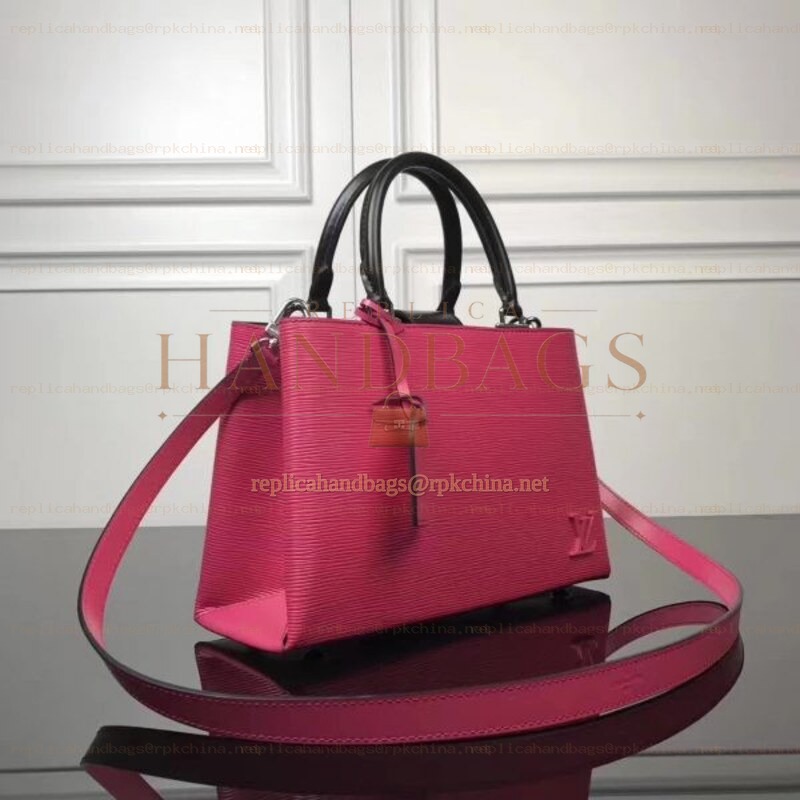 Replica Louis Vuitton Fuchsia Textured Kleber PM