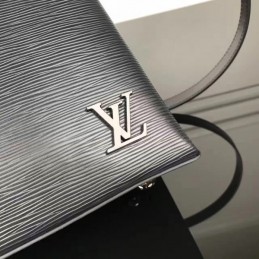 Replica Louis Vuitton Black Kleber PM
