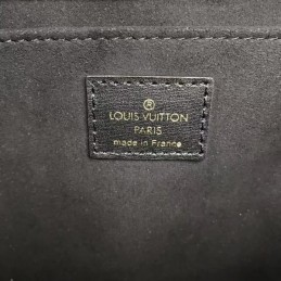 Replica Louis Vuitton Orange Textured Chain Metis Pochette
