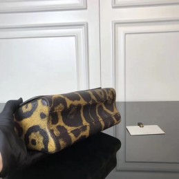 Replica Louis Vuitton Brown Leopard Twist MM