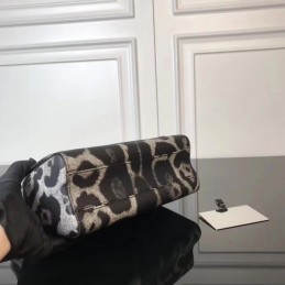 Replica Louis Vuitton Gray Leopard Twist MM