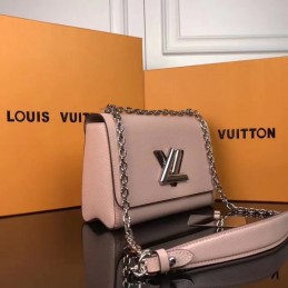 Replica Louis Vuitton Pale Pink Twist MM - Style 2