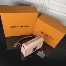 Replica Louis Vuitton Pale Pink Twist MM - Style 2