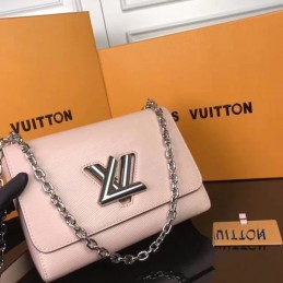 Replica Louis Vuitton Pale Pink Twist MM - Style 2