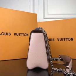 Replica Louis Vuitton Pale Pink Twist MM - Style 2