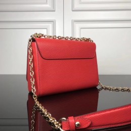 Replica Louis Vuitton Red Floral Twist MM