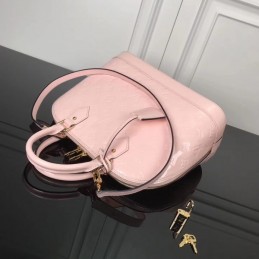 Replica Louis Vuitton Pale Pink Textured Alma PM
