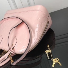 Replica Louis Vuitton Pale Pink Textured Alma PM