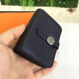 Replica Hermes Black Dogon Wallet
