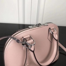Replica Louis Vuitton Pale Pink Textured Alma BB