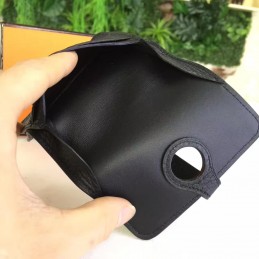 Replica Hermes Black Dogon Wallet