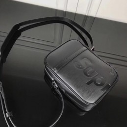 Replica Louis Vuitton Black Supreme Danube PM
