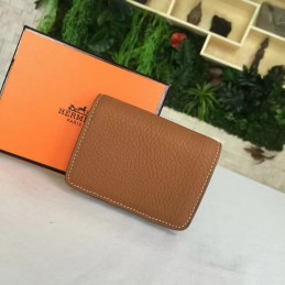Replica Hermes Brown Dogon Wallet