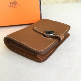 Replica Hermes Brown Dogon Wallet