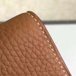 Replica Hermes Brown Dogon Wallet