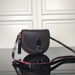 Replica Louis Vuitton Black Red Trim Saint Cloud