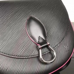 Replica Louis Vuitton Black Red Trim Saint Cloud