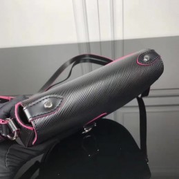 Replica Louis Vuitton Black Red Trim Saint Cloud