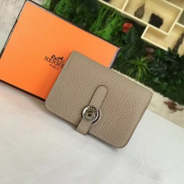 Replica Hermes Beige Dogon Wallet