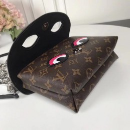 Replica Louis Vuitton Black White Yellow Kabuki Pochette