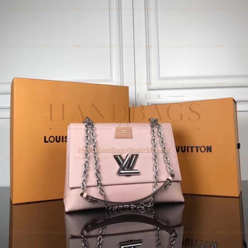 Replica Louis Vuitton Pale Pink Twist GM